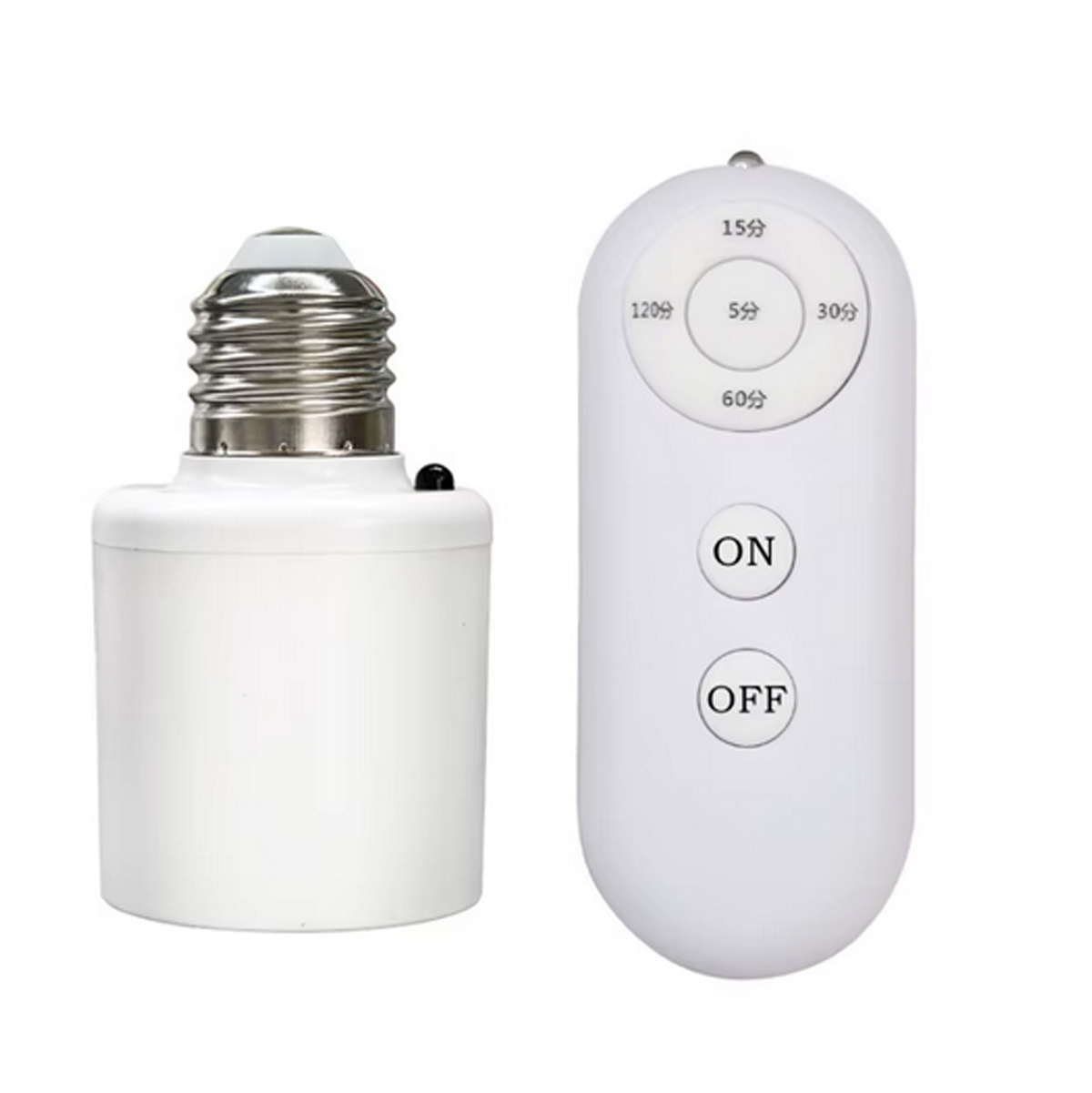 Socket Porta Bombillo Con Control Remoto